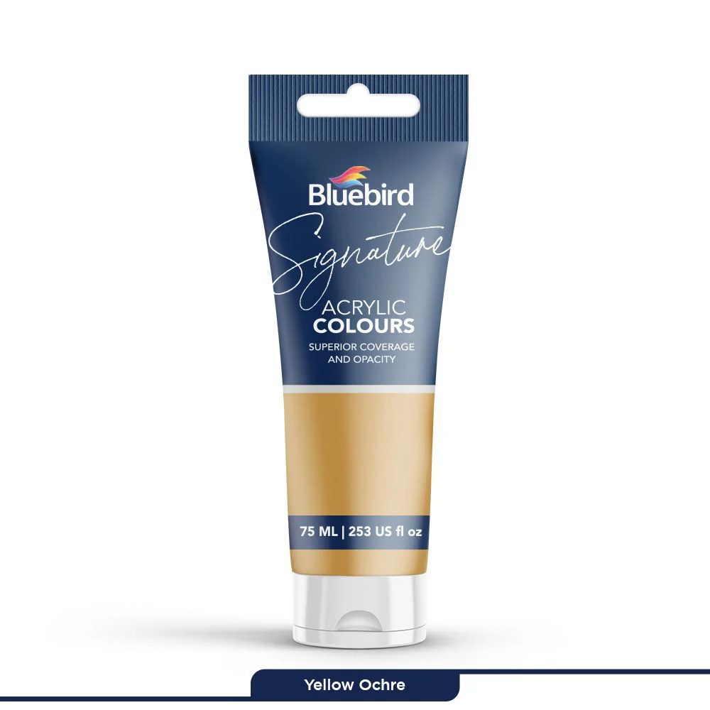 Signature Acrylic Colours - 75 ml - Basic Shades - Image 13